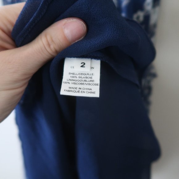 Ulla Johnson Sierra Silk Floral Midi Dress Size 2 - Picture 6 of 8